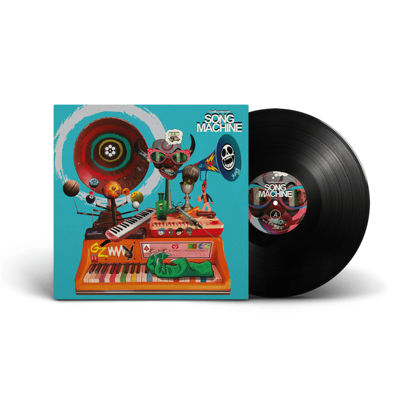 01 Song Machine GORILLAZ product mock up FRONT