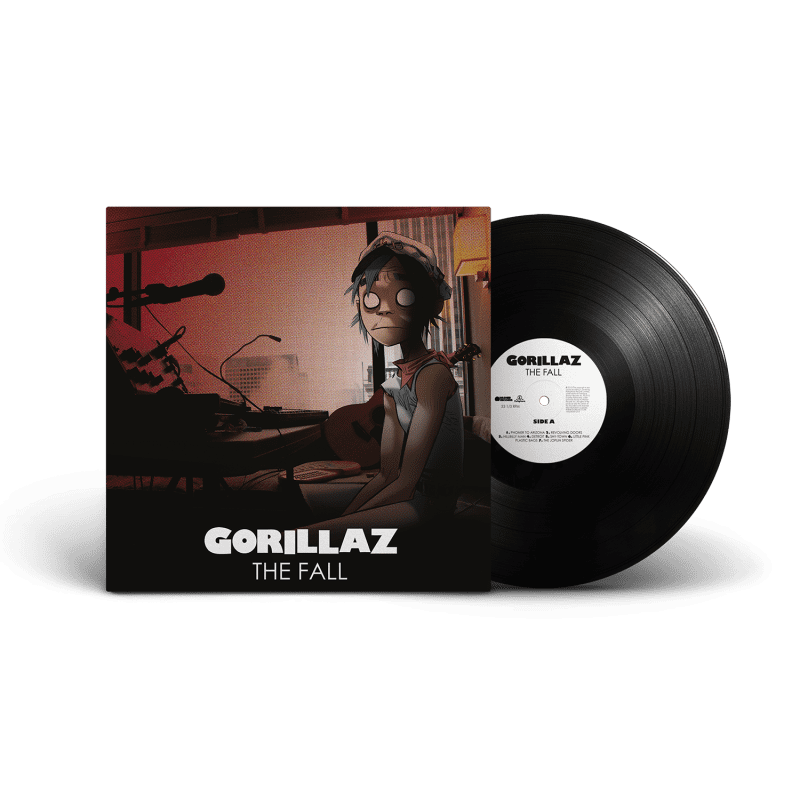 01 The Fall GORILLAZ product mock up FRONT