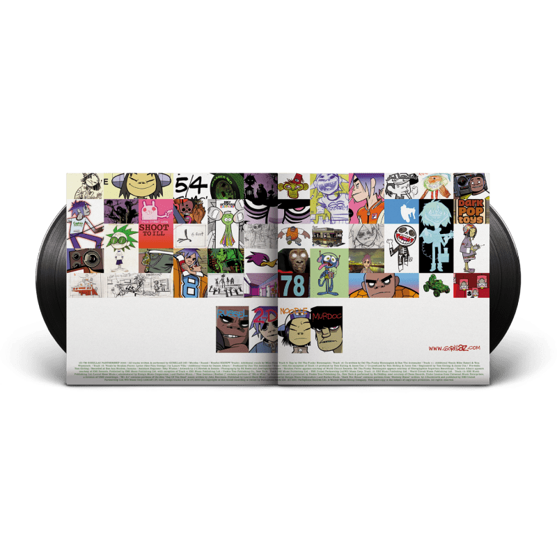 Gorillaz 2LP 3